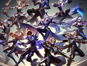 Karakter Mobile Legends dalam Visualisasi Gambar Menarik