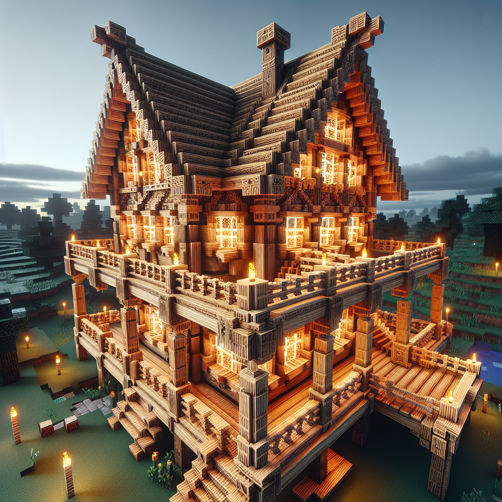 Rumah Minecraft Kayu: Panduan Lengkap Membangun Rumah Impian dengan Desain Kreatif