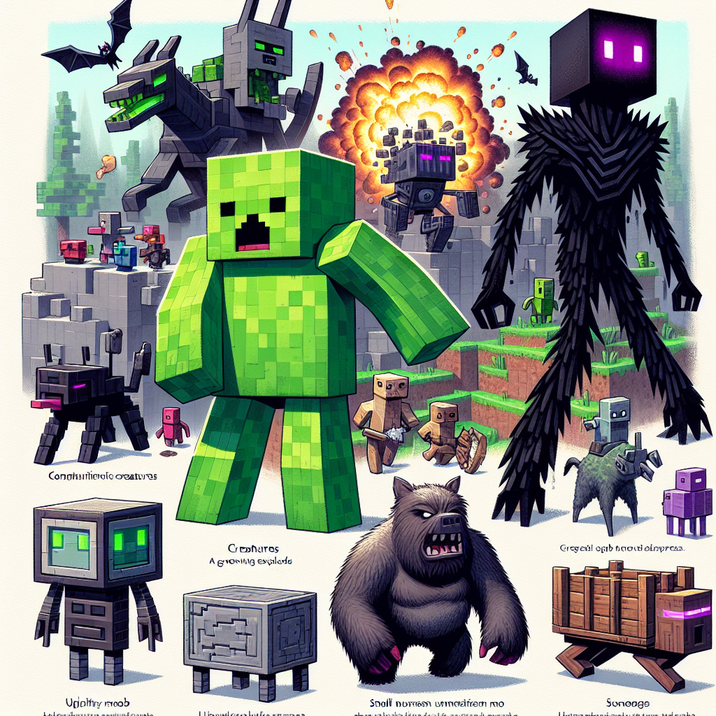 The Ultimate Guide to Minecraft Mobs: Exploring Every Creature and Their Unique Abilities